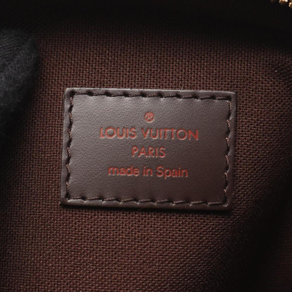 LOUIS VUITTON Authentic Brown Damier Leather Pochette Fanny Pack - Picture 4 of 9